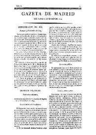 Gazeta de Madrid. 1810. Núm. 8, 8 de enero de 1810