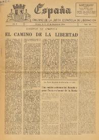 España : Órgano de la Junta Española de Liberación (JEL)