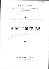 18 de julio de 1945