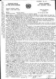 Carta de Ramón Xirau a Carlos Esplá. Ginebra, 24 de mayo de 1954; Documentación personal y familiar