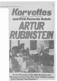 Korvettes and RCA records salute Arthur Rubinstein