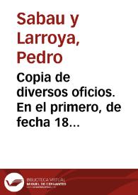 Copia de diversos oficios. En el primero, de fecha 18 de Junio de 1862, se indica la remisión de dos órdenes y un documento sobre hallazgos en la ciudad de Guadix y en la villa de Galera.  En el segundo, de fecha 17 de Junio de 1862, se solicita informe sobre la venta de la Alcazaba de Guadix y sobre su estado de conservación e importancia histórica. En el tercero, de idéntica fecha, se interesa la elaboración de informe acerca de la solicitud de licencia presentada por un particular, ante el Ayuntamiento de Galera, para la realización de excavaciones arqueológicas en su término municipal. En el cuarto, de fecha 28 de Octubre de 1861, enviado al Ayuntamiento de Guadix, se emite informe sobre la conveniencia de la conservación de la Alcazaba de dicha localidad, en el que se recoge un estudio histórico sobre dicho monumento. En el quinto, de fecha 14 de Diciembre de 1859, se recoge un oficio remitido por el Ministerio de Fomento, en el que se solicita a la Real Academia de la Historia de Real Orden la elaboración de un Proyecto de Ley sobre descubrimientos de antigüedades