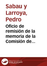 Oficio de remisión de la memoria de la Comisión de Monumentos de Salamanca durante el ejercicio económico de 1876-1877, para que informe lo que juzgue oportuno. Con fecha del 20 de Marzo de 1878, Carlos Ramón Fort y Pazos agradece en este mismo documento las gestiones llevadas a cabo por la Comisión para la conservación de los monumentos de Salamanca, a la vez que manifiesta que la Real Academia de la Historia no cuenta con recursos para la restauración de los mismos, comprometiéndose a poner en conocimiento del Gobierno el estado ruinoso de la capilla donde Fray Luis de León daba misa.