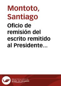 Oficio de remisión del escrito remitido al Presidente del Directorio Militar para que vuelva a poder del Estado y trasladado al Museo Arqueológico de Sevilla el mosaico de Casariche en el que se ruega a la Real Academia de la Historia apoye dicha petición.