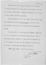 Informe sobre la medalla hallada en las obras de dragado del Puerto de Santa María. Se trata de un ejemplar raro, del que hay otro, en plata, en el Museo Arqueológico Nacional.