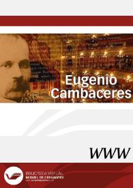 Eugenio Cambaceres