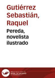 Pereda, novelista ilustrado