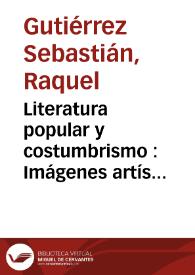 Literatura popular y costumbrismo : Imágenes artísticas de la mujer pasiega