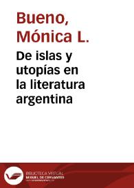 De islas y utopías en la literatura argentina