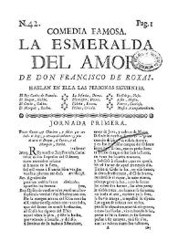 Comedia famosa La esmeralda del amor