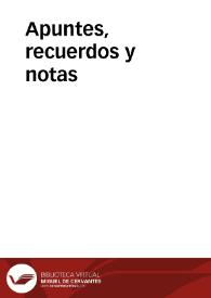 Recuerdos, papeles sueltos y notas de Carlos Esplá