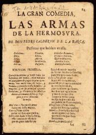 La gran comedia, Las armas de la hermosura