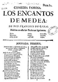 Comedia famosa. Los encantos de Medea