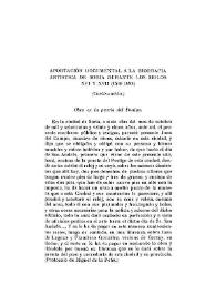 Aportación documental a la biografía artística de Soria durante los siglos XVI y XVII (1509-1698) [III] (Continuación) 