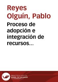 Proceso de adopción e integración de recursos educativos abiertos  (REA) en ambientes de aprendizaje de educación media.