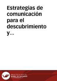 Estrategias de comunicación para el descubrimiento y uso de Recursos Educativos Abiertos