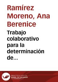 Trabajo colaborativo para la determinación de estrategias de aprendizaje en los niños con TDAH