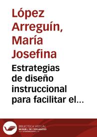 Estrategias de diseño instruccional para facilitar el proceso de apropiación tecnológica en profesores que incorporan recursos educativos abiertos en educación virtual