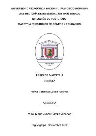 La violencia sexual hacia las alumnas en los centros de educación media y sus efectos en el desempeño educativo. Caso de estudio Instituto Oficial José Ramón Calix Figueroa