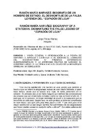 Ramón María Narváez: biografía de un hombre de Estado. El desmontaje de la falsa leyenda del 