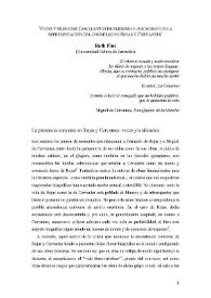 Voces y silencios : Los llantos de Pleberio y Agi Morato o la representación del converso en Rojas y Cervantes