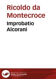 Improbatio Alcorani