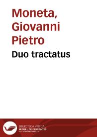 Duo tractatus