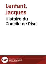 Histoire du Concile de Pise