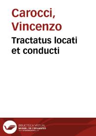 Tractatus locati et conducti