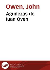 Agudezas de Iuan Oven