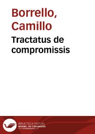 Tractatus de compromissis