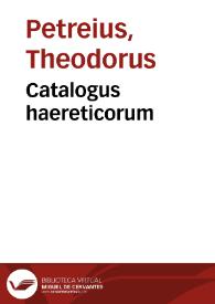 Catalogus haereticorum