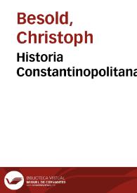 Historia Constantinopolitana