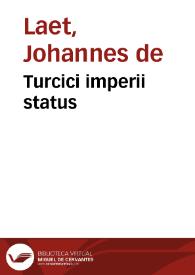 Turcici imperii status