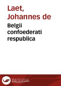 Belgii confoederati respublica