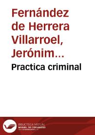 Practica criminal