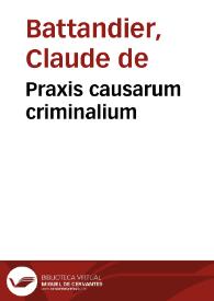 Praxis causarum criminalium