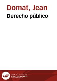 Derecho público