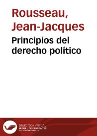 Principios del derecho político