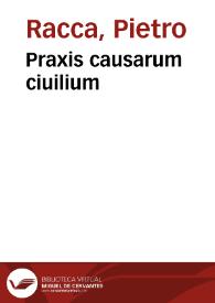 Praxis causarum ciuilium