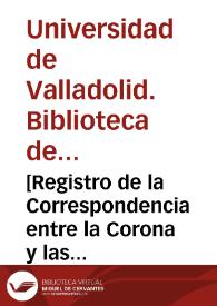 [Registro de la Correspondencia entre la Corona y las autoridades de Valencia para la gobernación del Reino durante los años 1691 a 1695] [Manuscrito]