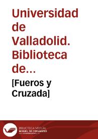 [Fueros y Cruzada]