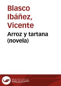 Arroz y tartana (Novela)