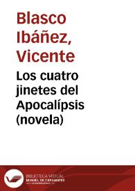 Los cuatro jinetes del Apocalípsis (novela)