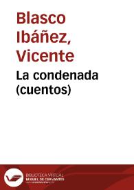 La condenada (cuentos)