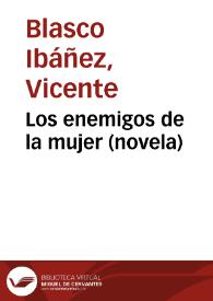 Los enemigos de la mujer (novela)