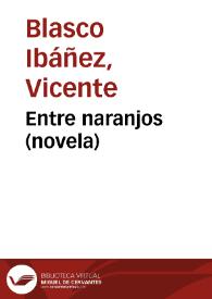 Entre naranjos : (novela)