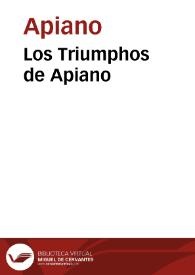 Los Triumphos de Apiano