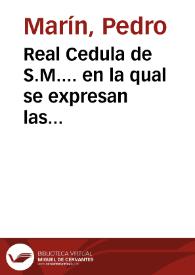 Real Cedula de S.M.... en la qual se expresan las demostraciones de piedad y regocijos públicos que deben hacerse en todo el Reino con motivo de los présperos sucesos que ha experimentado esta monarquia en el feliz parto de la princesa nuestra señora... [Texto impreso]