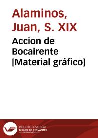 Accion de Bocairente [Material gráfico]